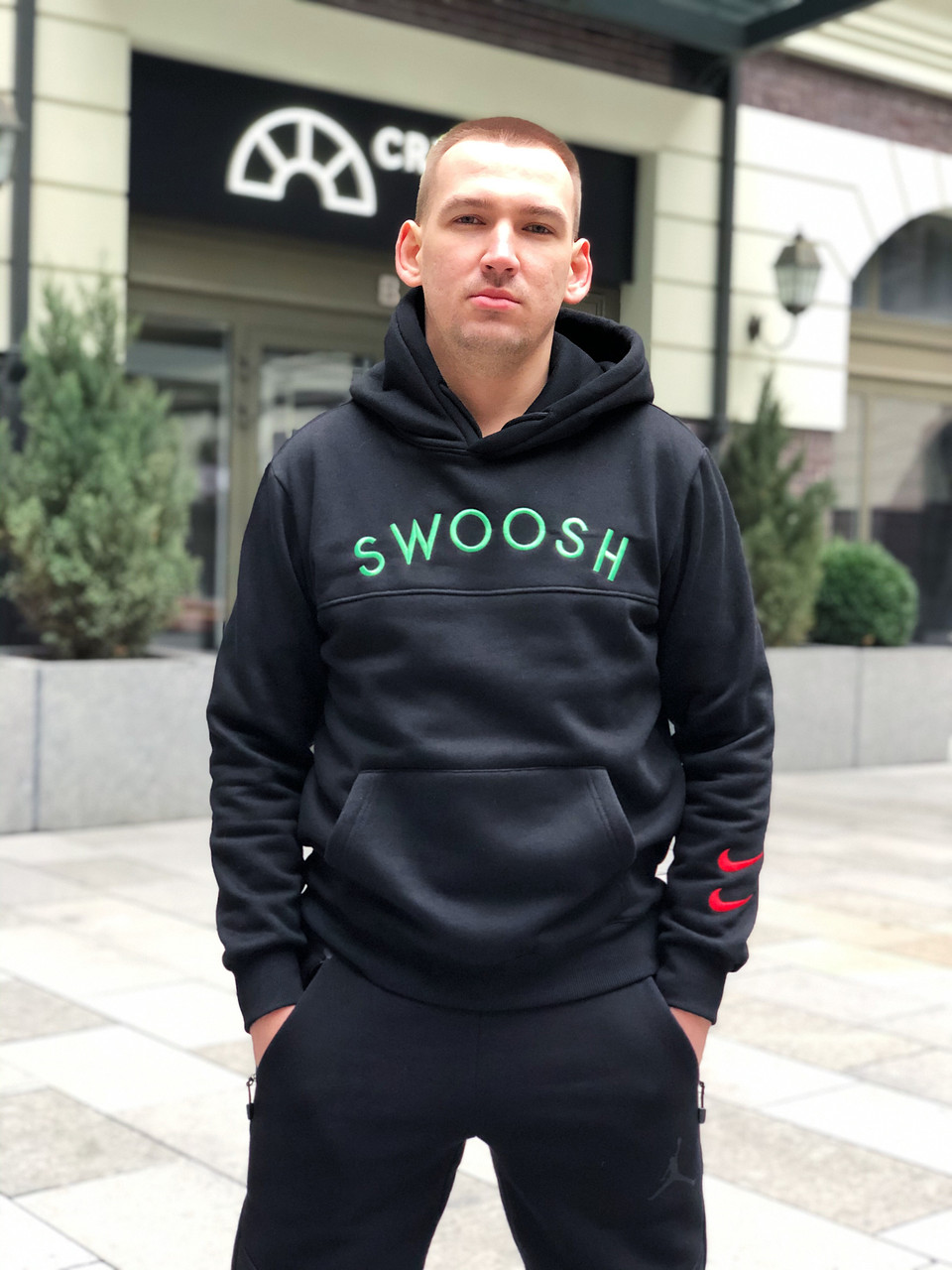 Худі Nike M NSW Swoosh Hoodie FZ SB / CLO-195 (Розміри:L), фото 1
