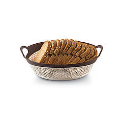 Кошик для хліба DROP DESIGN UCSAN plastik Туреччина (28,2 x 23,5 x 9,5 cm) 2,6 л. M-1269