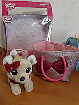 Музичне собачка в сумочці Кікі Рожева, фото 3