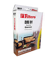 Мішки паперові 4 шт Filtero економ для пилососів ARIETE, DAEWOO, SANYO, SHIVAKI код DAE 01(4)