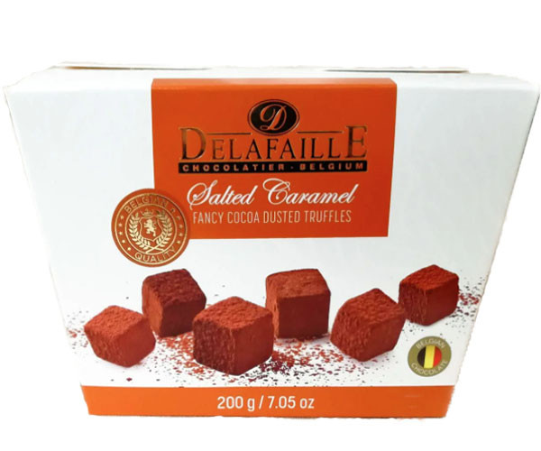 Бельгійський трюфель Delafaille SeaSalt & Caramel, 200г