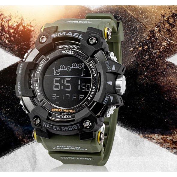 Чоловічий наручний годинник Smael Makro, фото 1