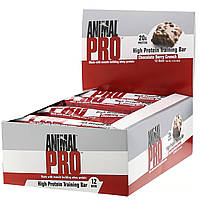 Протеиновые батончики (блок) Animal Pro Protein Bar Chocolate Berry Crunch 12 x 62 g