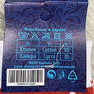Новорічні шкарпетки жіночі махрові бавовна Настя, Україна, 23-25 розміри, асорті, 521М, фото 4