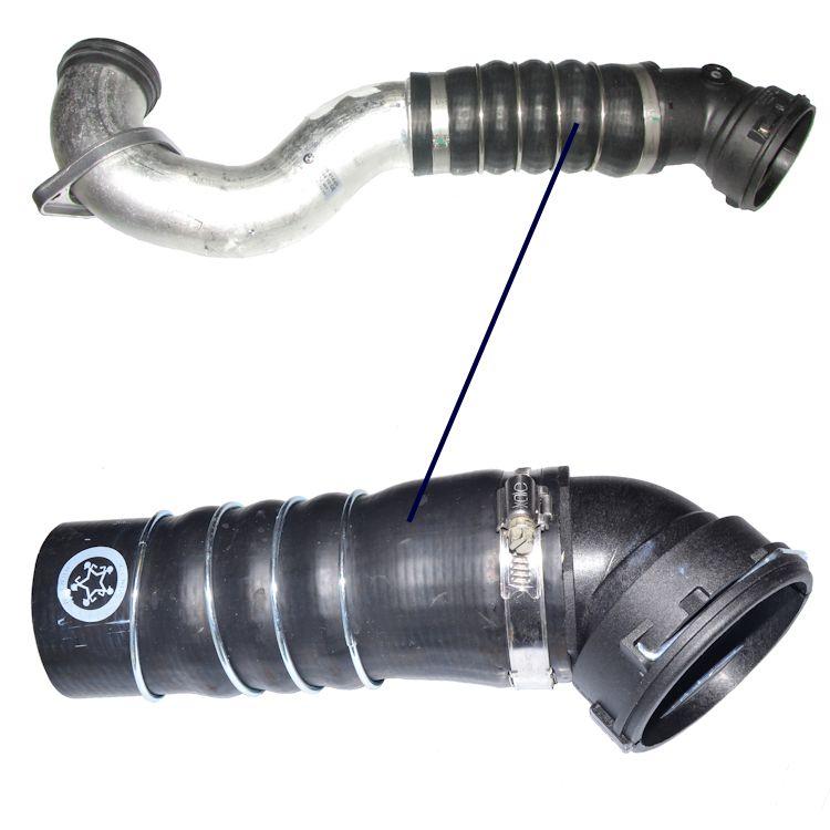 Патрубок інтеркулера BMW E60, E61 11617808414