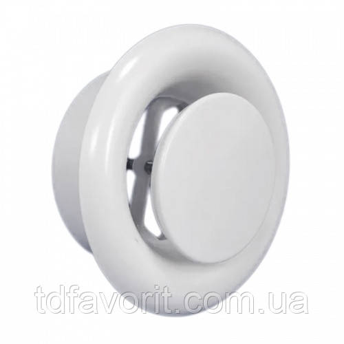 Анемостат металевий витяжної Europlast DM 100, фото 1