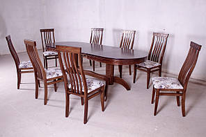 Обідній комплект: стіл Версаль і стільці Версаль ТМ Марко