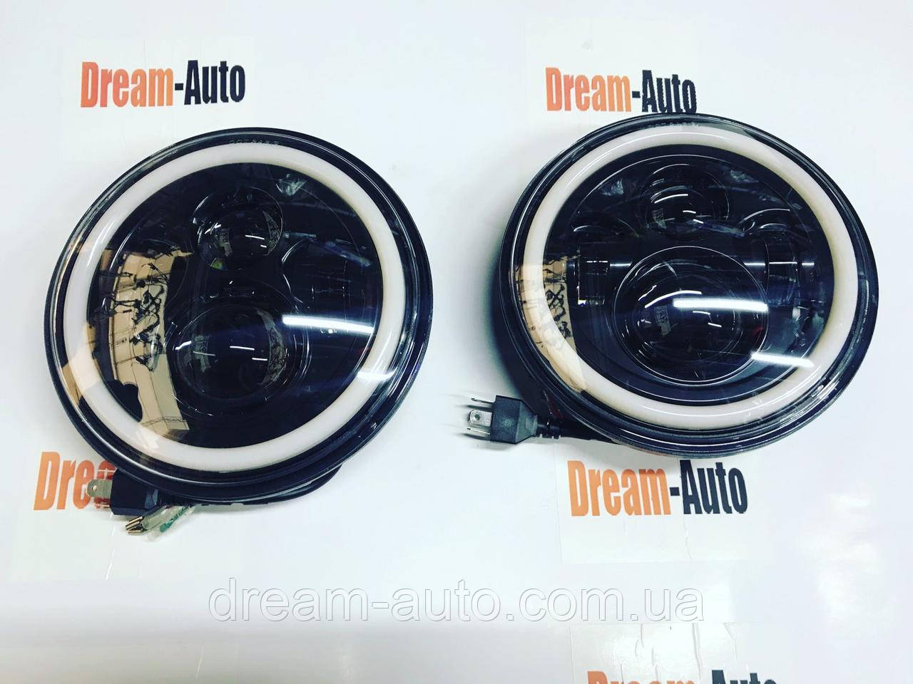 Фари Led Нива 2121-21213 Тайга УАЗ 469 ГАЗ 24, ВАЗ 2101, Хаммер, FJ Cruiser, w463,, фото 1