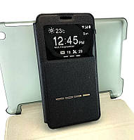 Чехол для Samsung galaxy E7, E700 книжка боковая с подставкой Flip Cover черный