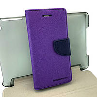 Чехол для Lenovo Vibe S1 книжка боковой с подставкой противоударный Goospery фиолетовый