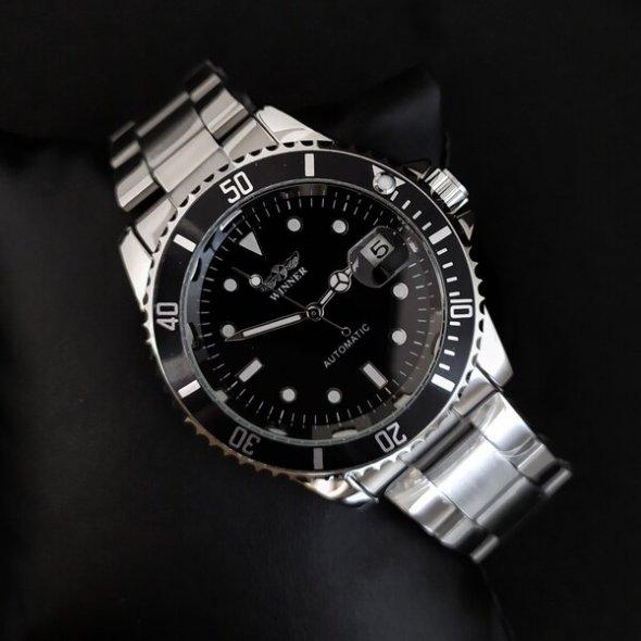 Чоловічий наручний годинник Winner Basel, фото 1