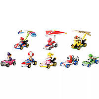 Коллекционный набор машинок Хот Вилс Марио Карт 8 шт Hot Wheels Mario Kart Collector Set - 8pk
