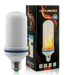 Лампа LED Flame Bulb А+ з ефектом полум'я вогню