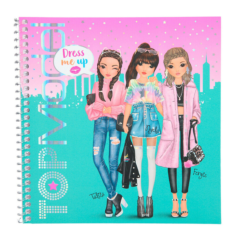 Папка з наклейками "Одягни мене" Top Model