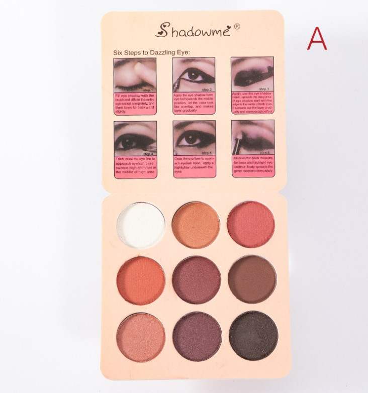 Палетка тіней для повік Shadowmy Palette BL8001-А