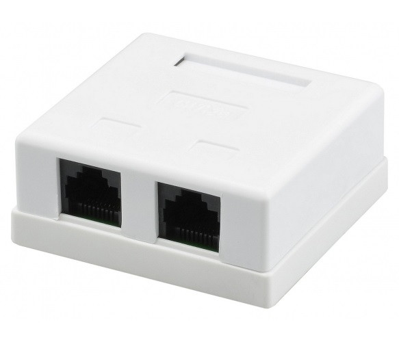 Розетка Ritar RJ45х2 (StR-8P8CRJ45-2)