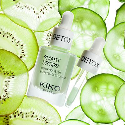 Концентрат для лица с детокс-эффектом Kiko smart drops 10 ml