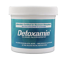 Detoxamin EDTA glutathione support 500 MG / Детоксамин свічки ЕДТА з глутатионом 30 шт