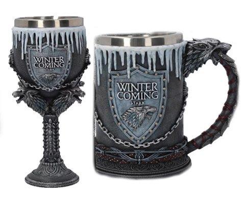 Кружка и Кубок "Game of Thrones" (Дом Старков)