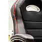 Ігровий комп'ютерний стілець Signal Q-032 чорний екокожа з мембранної тканини, фото 3