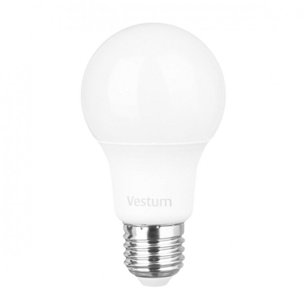 Лампочка светодиодная LED Е27 12Вт 4100К 220V (нейтральный свет) А60 (груша) 1100Lm матовая, бытовая Vestum - фото 2 - id-p1320927025
