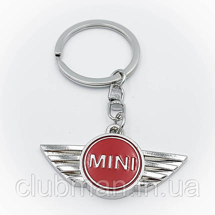 Брелок для ключів металевий MINI, фото 1
