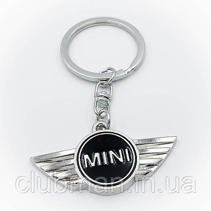Брелок для ключів металевий MINI, фото 1