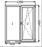 Вікна ПВХ KBE 5-камерні 70мм від виробника"Стімекс"