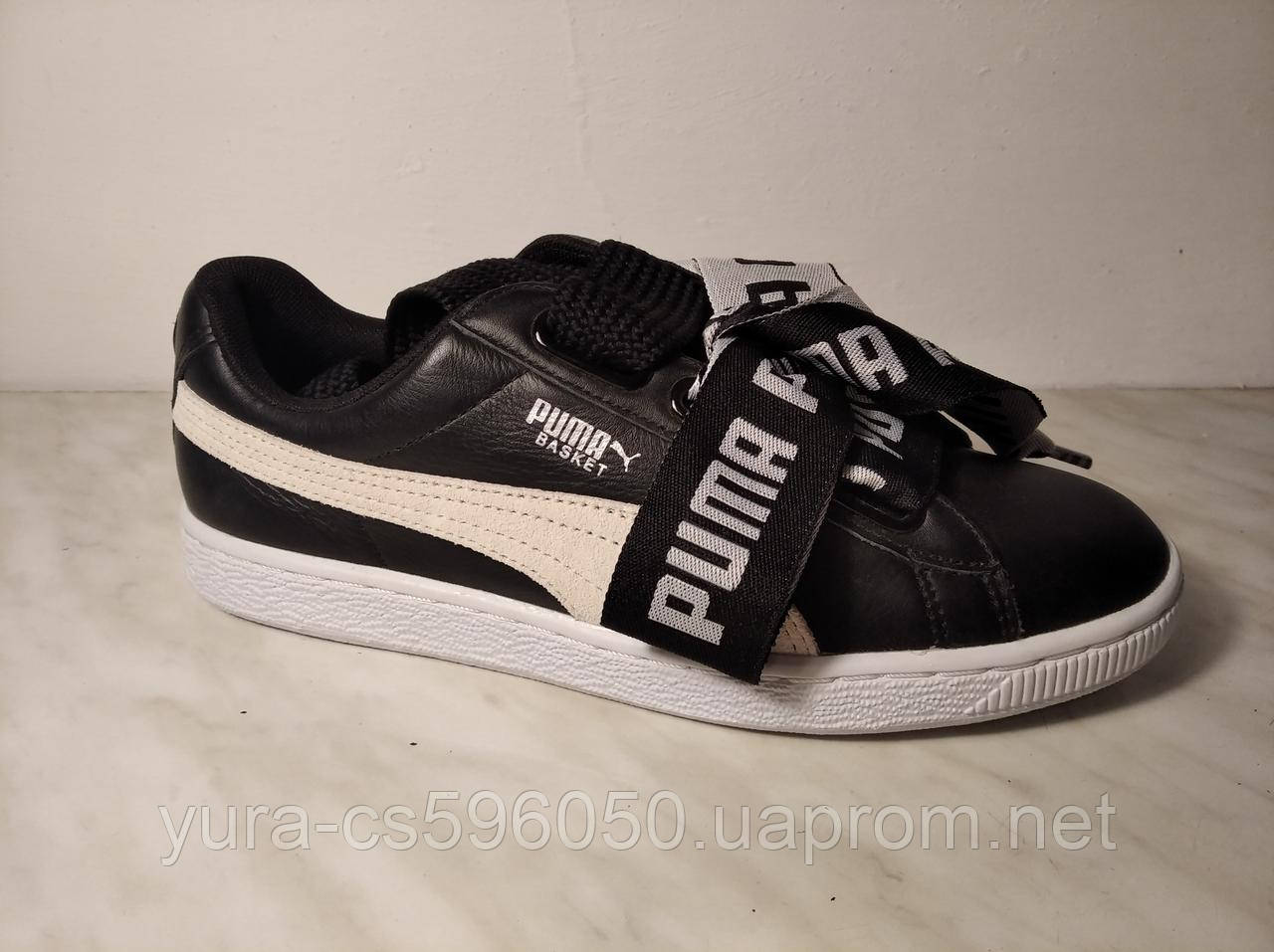 Кеди Puma Basket Heart Perf Gum - Black White 364082-01