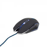 Миша ігрова GEMBIRD MUSG-001-B USB, фото 3