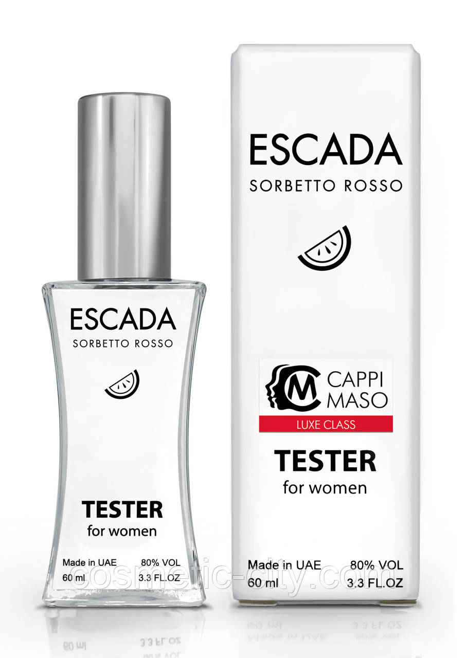 Тестер жіночий LUXE CLASS Escada Sorbetto Rosso, 60 мл, фото 1