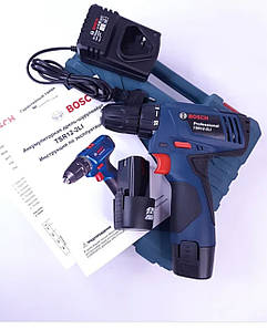 Професійний шурупокрут Bosch TSR12-2LI 12 V 3 Ah Li-Ion акумуляторний шурупокрут Бош