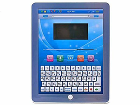 Дитячий навчальний планшет 7320 російською та англійською мовами, 32 функції, працює від мережі, в коробці