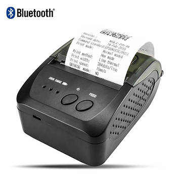 NETUM NT-1809DD 58mm Bluetooth ФОНП ПРРО портативний блютуз термо принтер переносний знімний АКБ друк із телеф