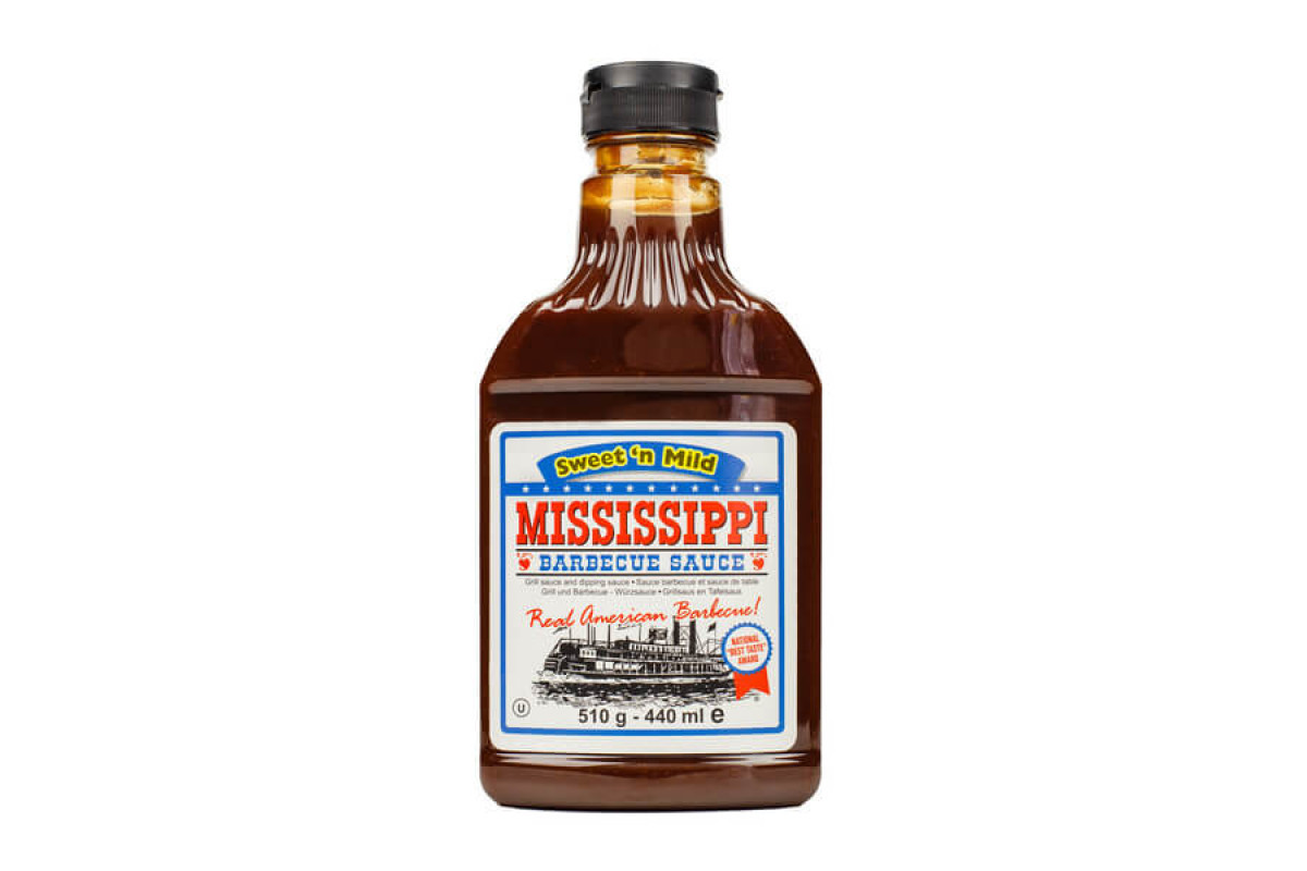 Соус BBQ Mississippi Sweet&mild солодком'який (510г)