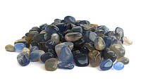 Камни декоративные набор Агат голубой 100 гр