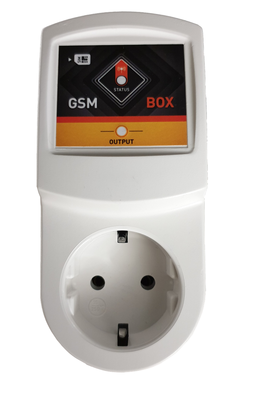 GSM Розетка СМС управління з функцією терморегулятора з цифровим датчиком