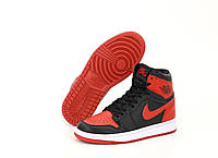 Мужские кроссовки Nike Jordan 1 Retro 31877 красно-черные