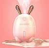 Зволожувач повітря Кролик Humidifiers Rabbit рожевий, фото 3