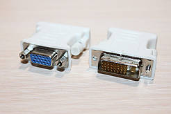 Перехідник DVI-D (24+1pin) на VGA(F)