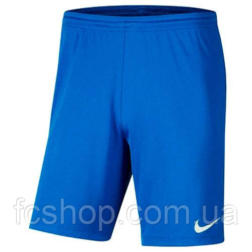Спортивні ігрові шорти Nike Park III BV6855-463, Синій, Розмір (EU) — XL