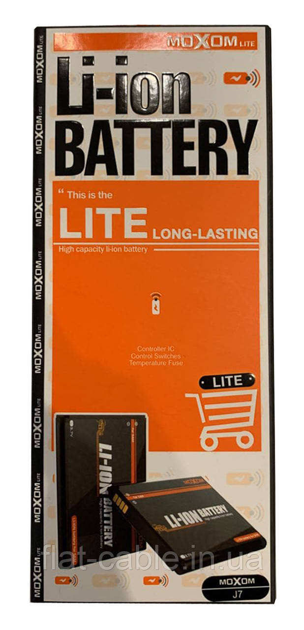 Батарея (аккумулятор) EB-BJ700BBC для Samsung Galaxy J7 (J700) 3000 mAh (MOXOM Lite)