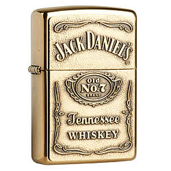 Запальничка Zippo Jack daniel's Brass Emblem 254BJD428