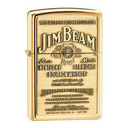 Запальничка Zippo Jim Beam Brass Emblem 254BJB929