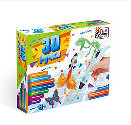 Ручка 3D 3 д Рожевий "Fun Game"