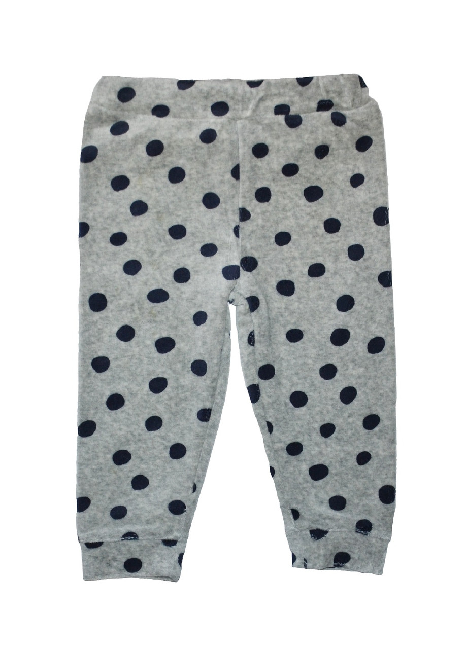 Штани дитячі велюрові в горох