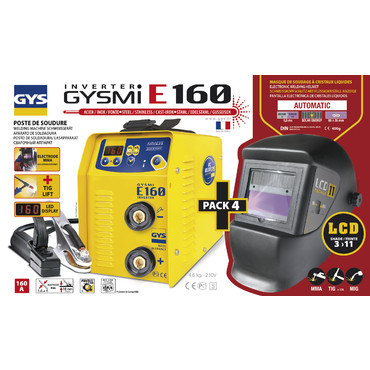 Комплект GYSMI E160 + маска LCD 11 GYS 031456 (Бесплатна доставка по Україні)