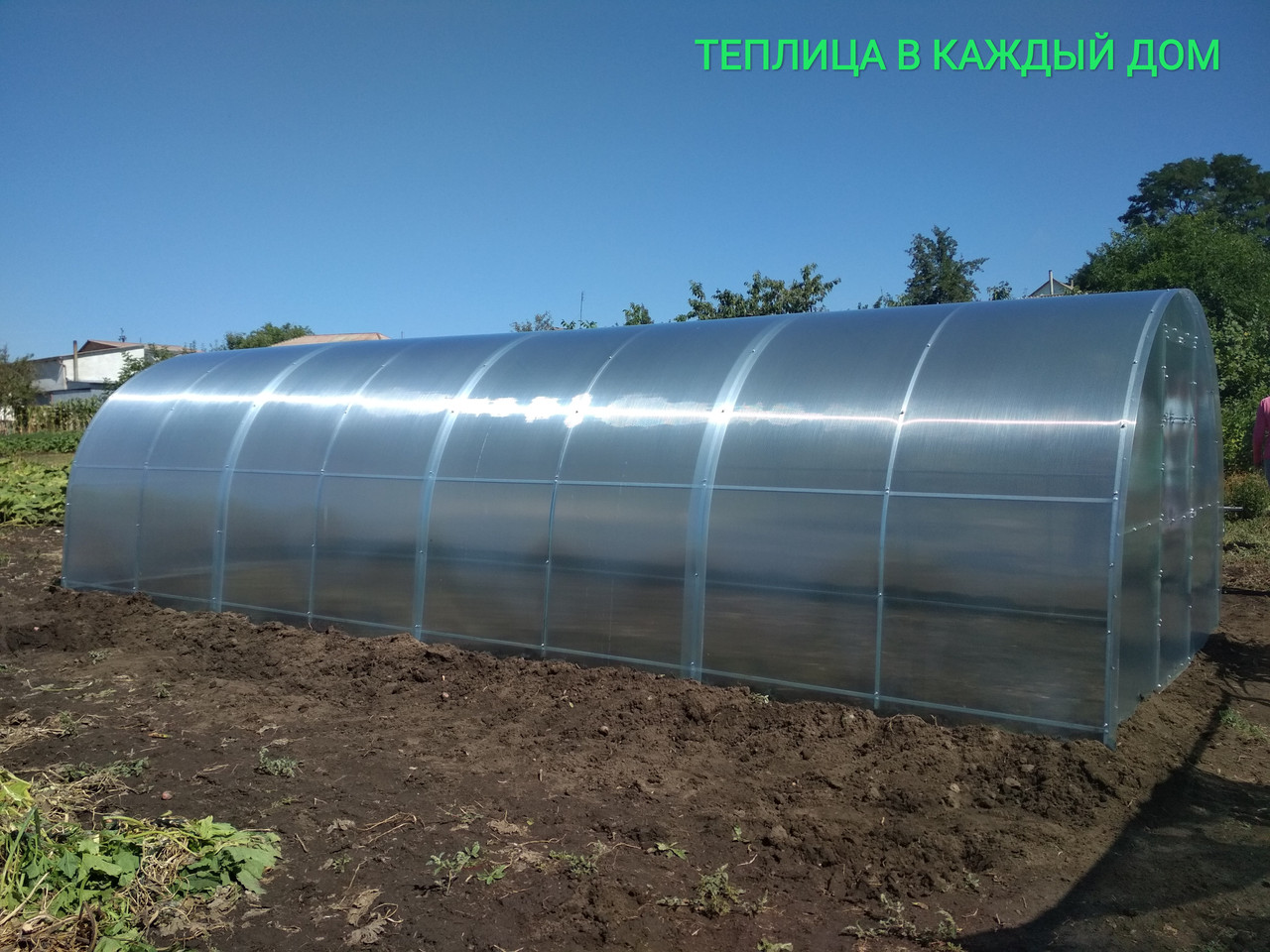 Теплиця "ЕЛІТ" 3*8*2 (ш.д,ст.) 24кв.м., покриті полікарбонатом 4мм, від виробника.