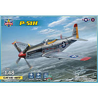 Пластикова модель 1/48 Modelsvit 4817 Американський винищювач North American P-51H Mustang