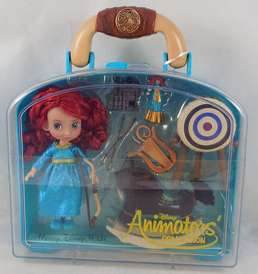 Disney Animators' Collection Merida Mini Doll Play Set - 5'' New. Набір іграшок Дісней Меріда